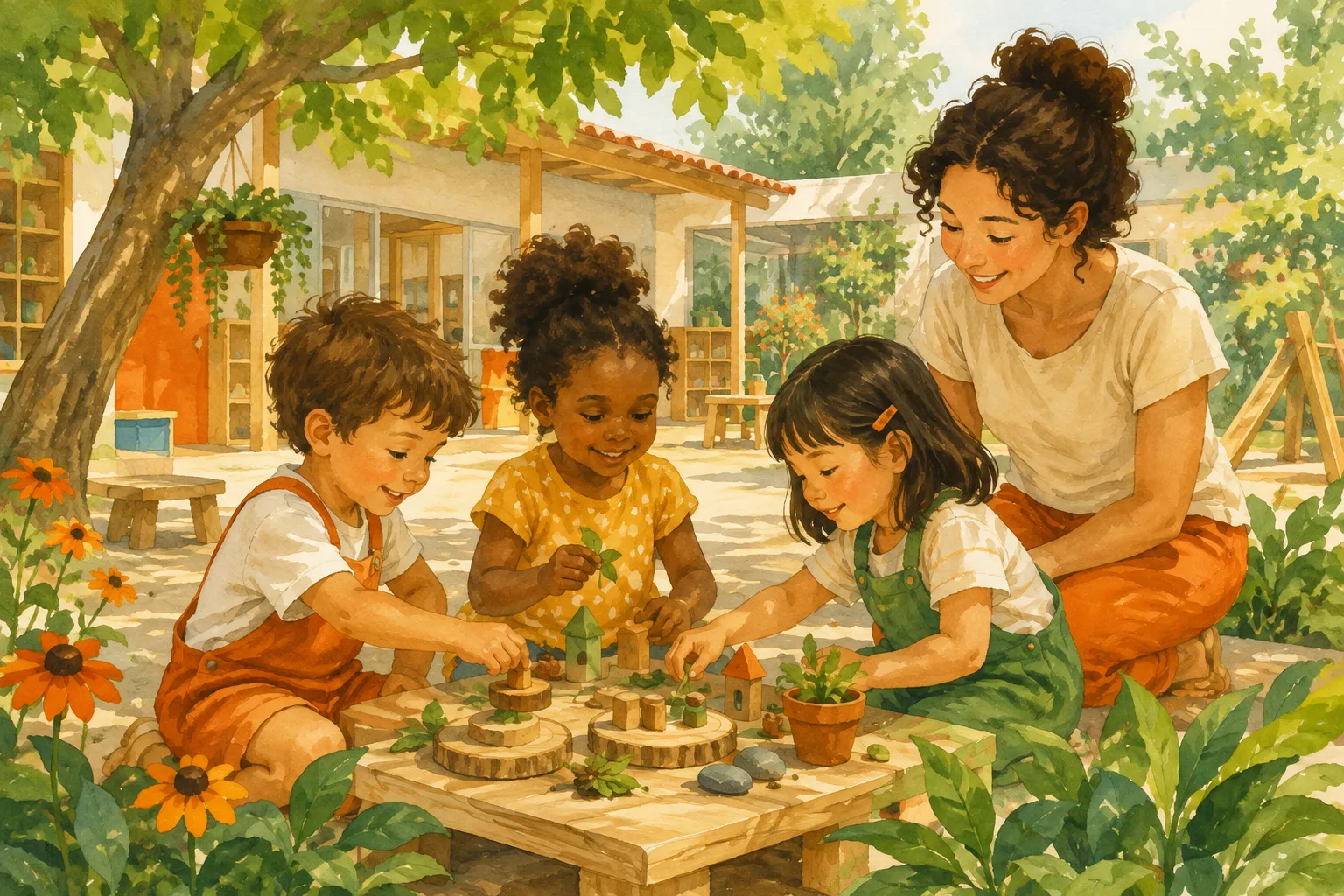 Ilustração representativa: Área externa.